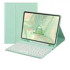 GENERICO - Fundas Con Teclado Premium Para Tablet Samsung A8 Incluye letra Ñ
