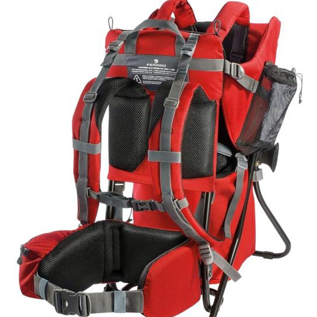 FERRINO - Mochila Ferrino Porta Caribou Unisex Adulto Rojo.