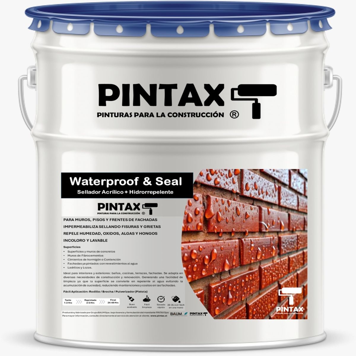 BAUM - Sellador  E  Impermeabilizante  Para Pisos ,muro Y Fachada