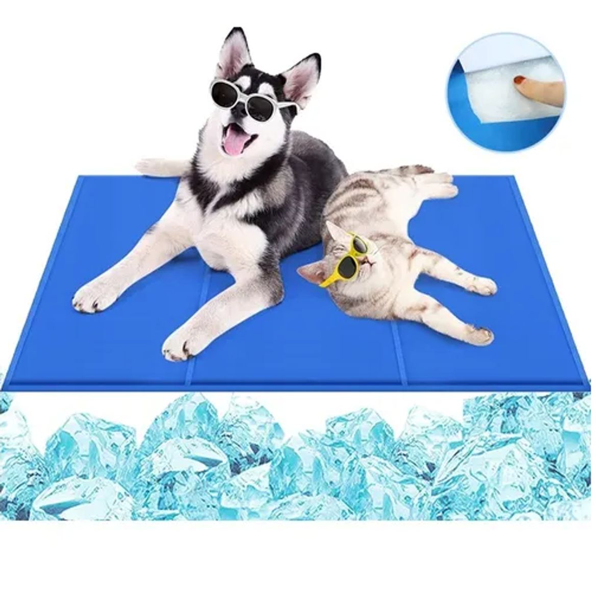 GENERICO - Manta Para Mascotas Refrescante Talla L Fácil De Limpiar