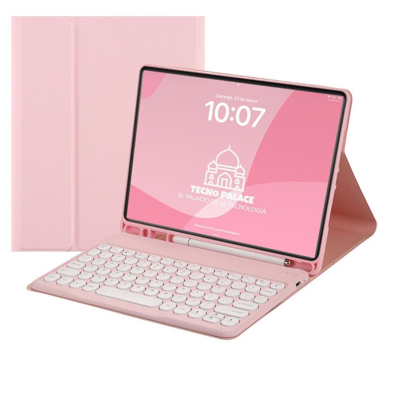 GENERICO - Fundas Con Teclado 2.0 Premium Para iPad 10,9 (air 4-5)-Air 11-letra Ñ