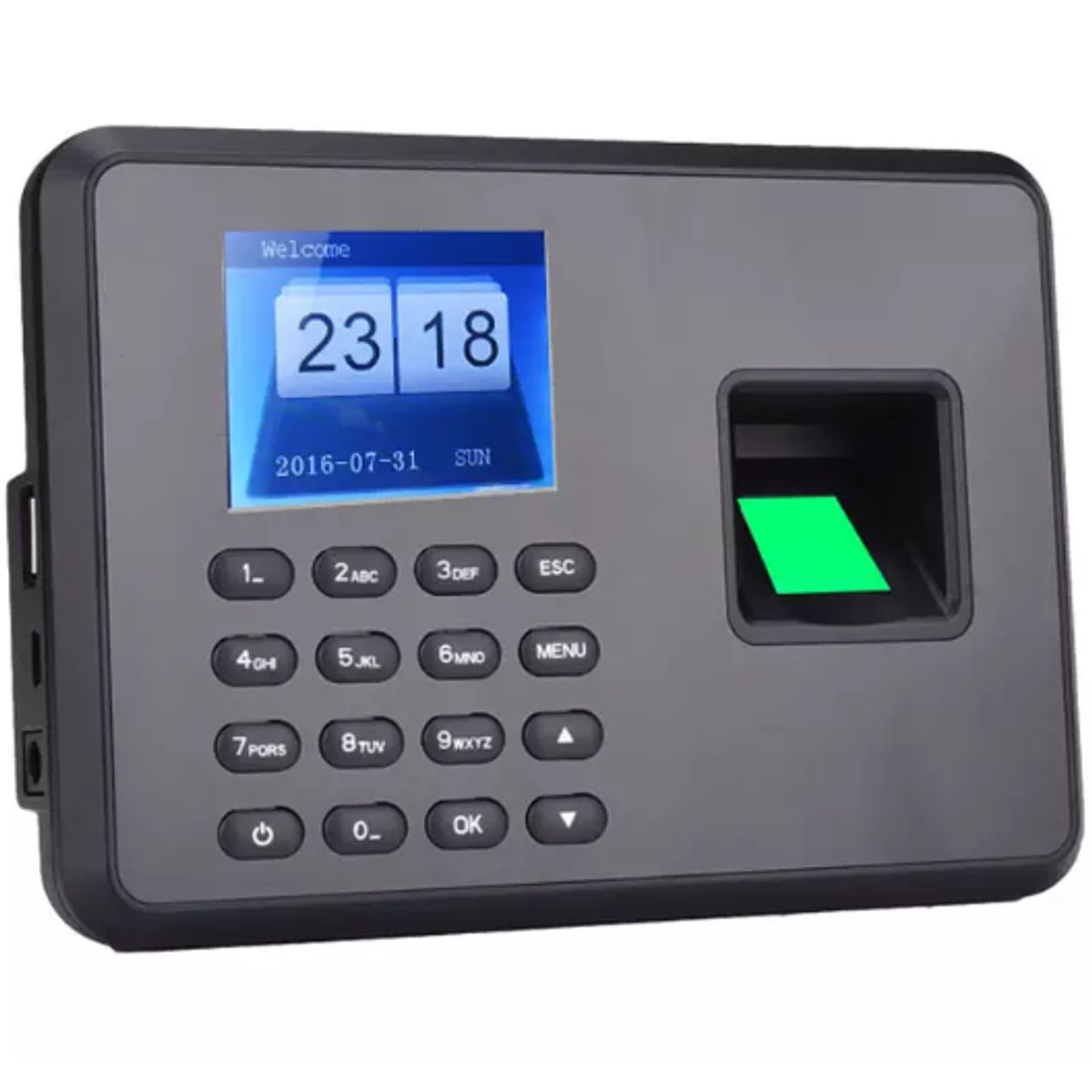 GENERICO - Registrador Biométrico De Huellas Dactilares Maquina De Asistencia