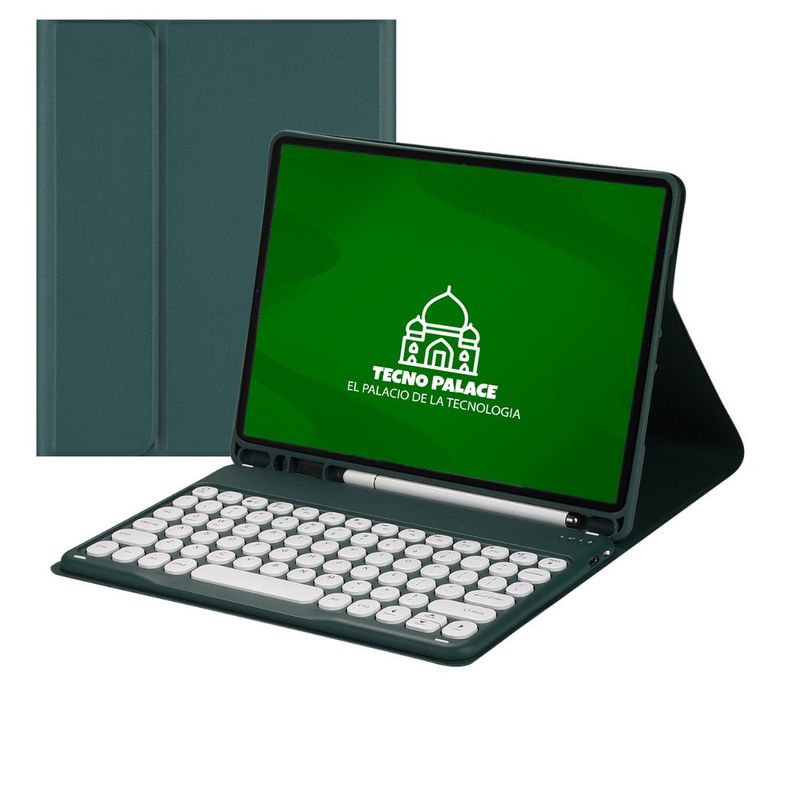 GENERICO - Fundas Teclado Premium 2.0 Para Tablet Samsung S7-S8-S9-S9Fe - letra Ñ.