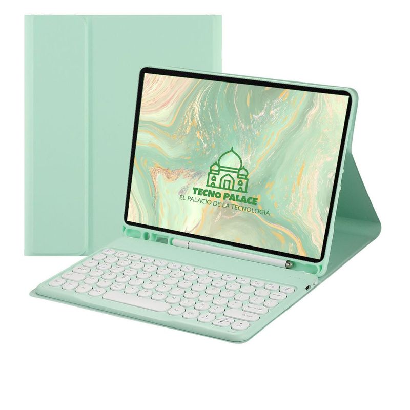 GENERICO - Fundas Teclado Premium 2.0 Para Tablet Samsung S7-S8-S9-S9Fe - letra Ñ.