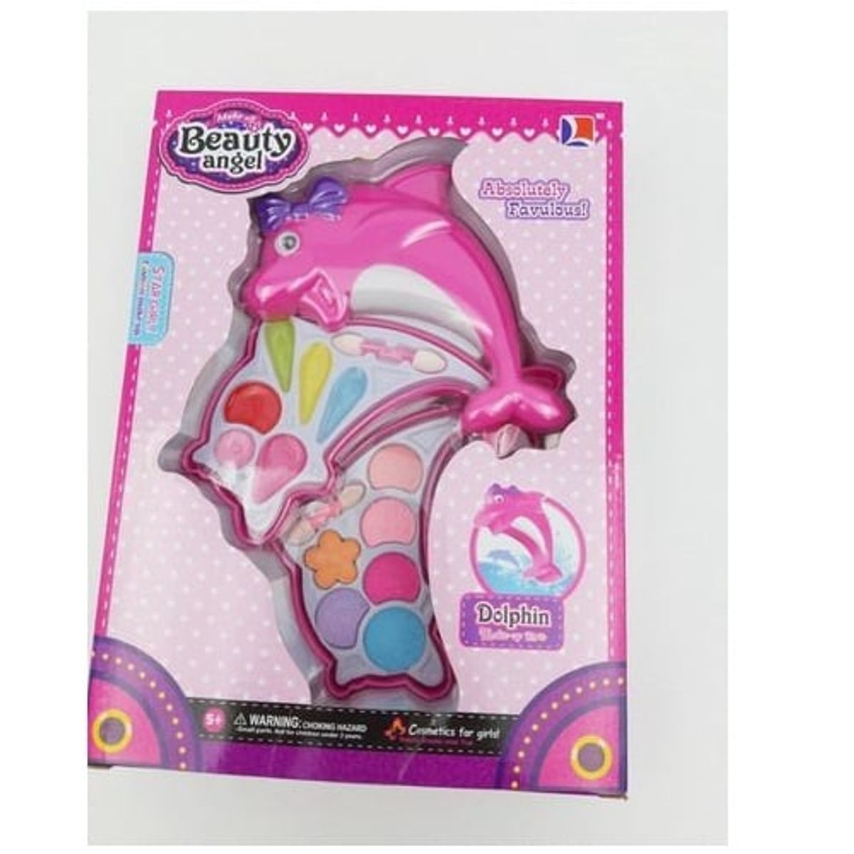 GENERICO - Set De Maquillaje Para Niñas Delfín Rosado