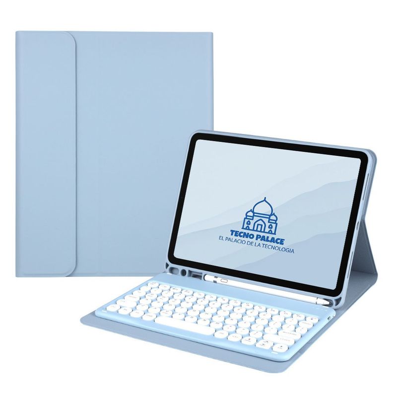 GENERICO - Fundas Teclado Premium 2.0 Para Tablet Samsung S7-S8-S9-S9Fe - letra Ñ