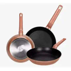 GENERICO - Set Sartenes Antiadherentes Aluminio