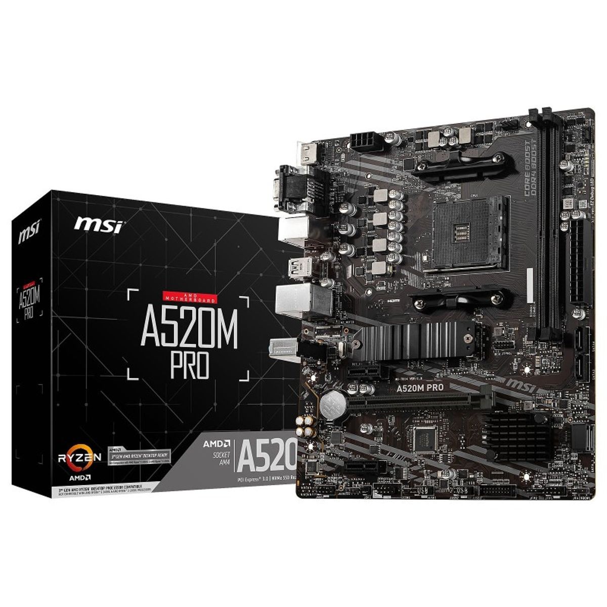 MSI - MSI A520M-A PRO