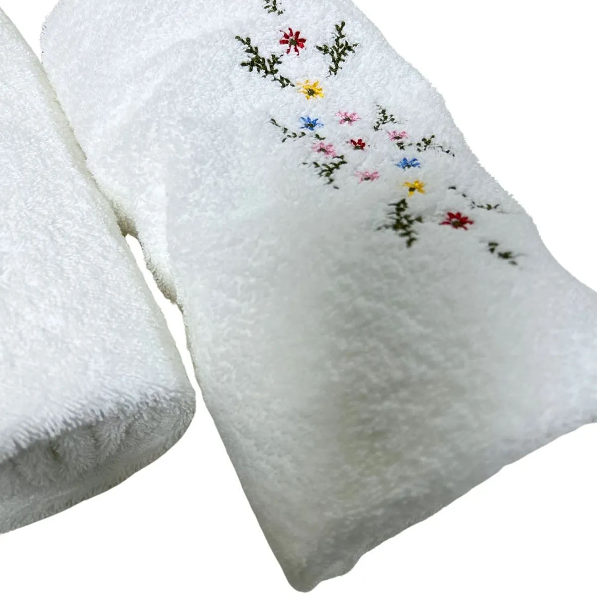 BOHEMIK - Juego TOALLAS ROYAL TOUCH Floral, Algodón, 550 GSM, 1 de cada tamaño