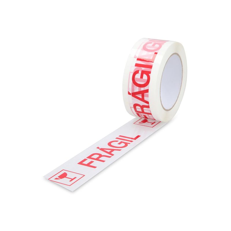 GENERICO - Cinta De Embalaje Frágil 48mm100m - Pack Mayorista - 1 Und