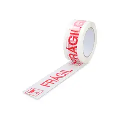 GENERICO - Cinta De Embalaje Frágil 48mm100m - Pack Mayorista - 1 Und