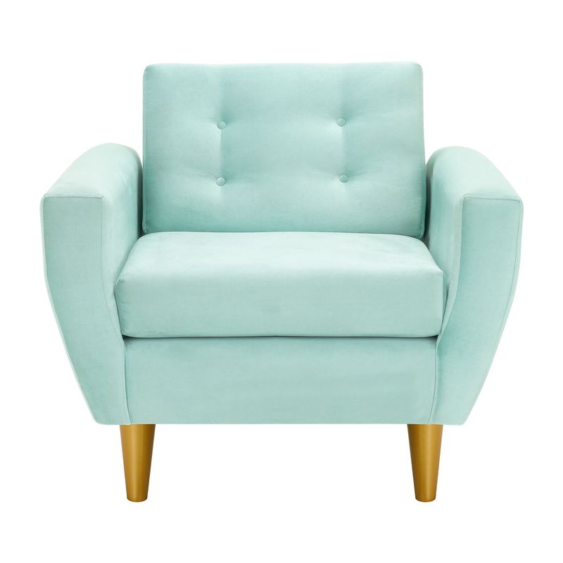 BODEVIR - Sofa Bote 1C Felpa 01 Verde Agua