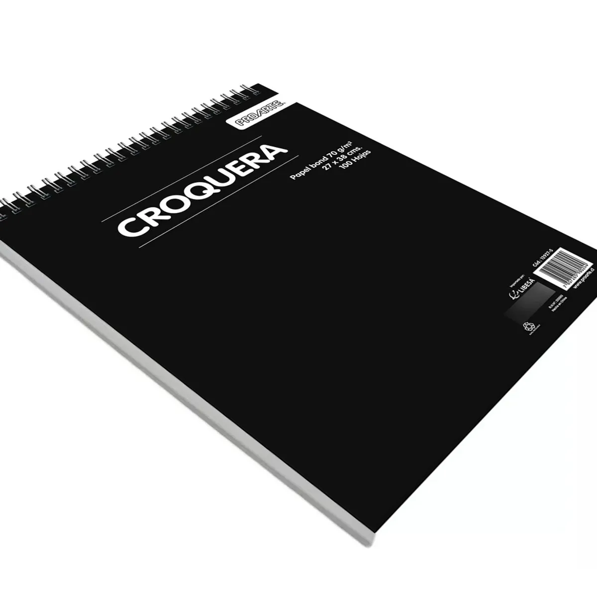 PROARTE - Croquera Proarte 27X38cm 100hjs