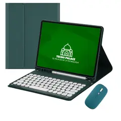 GENERICO - Funda Teclado 2.0 y Mouse Para Tablet Samsung S7-S8-S9-S9Fe - letra Ñ.