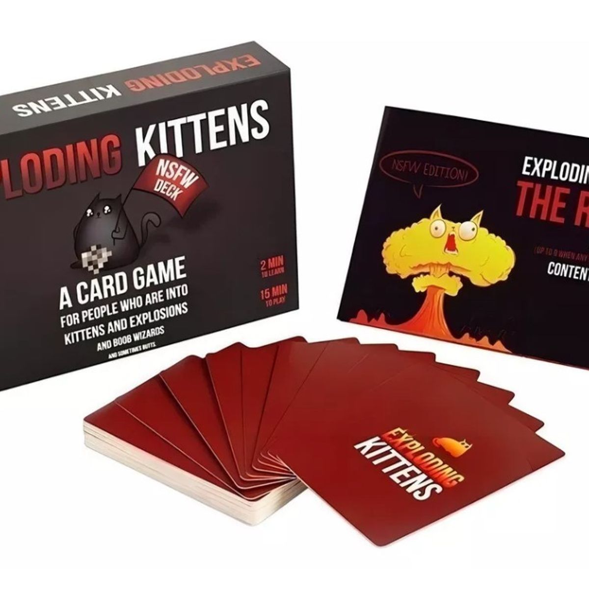 EXPLODING KITTENS - Exploding kittens NSFW - Juego de mesa