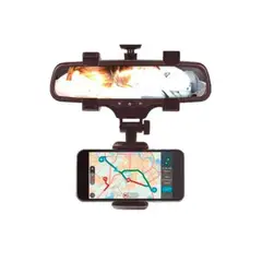 GENERICO - Soporte de teléfonos para espejos retrovisores de Autos