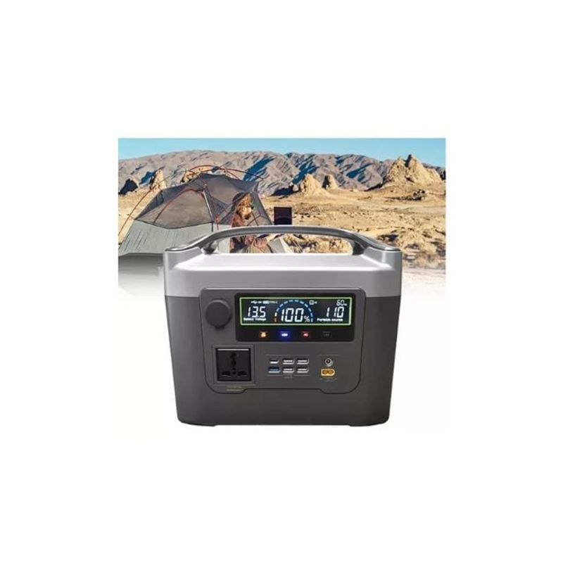 GENERICO - Generador Eléctrico SolarEnergía Portátil 600w Energía Multi Expansión