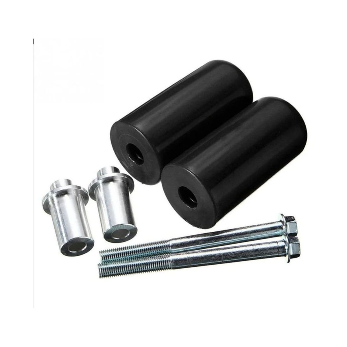 GENERICO - Topes de caída para motos universales negros