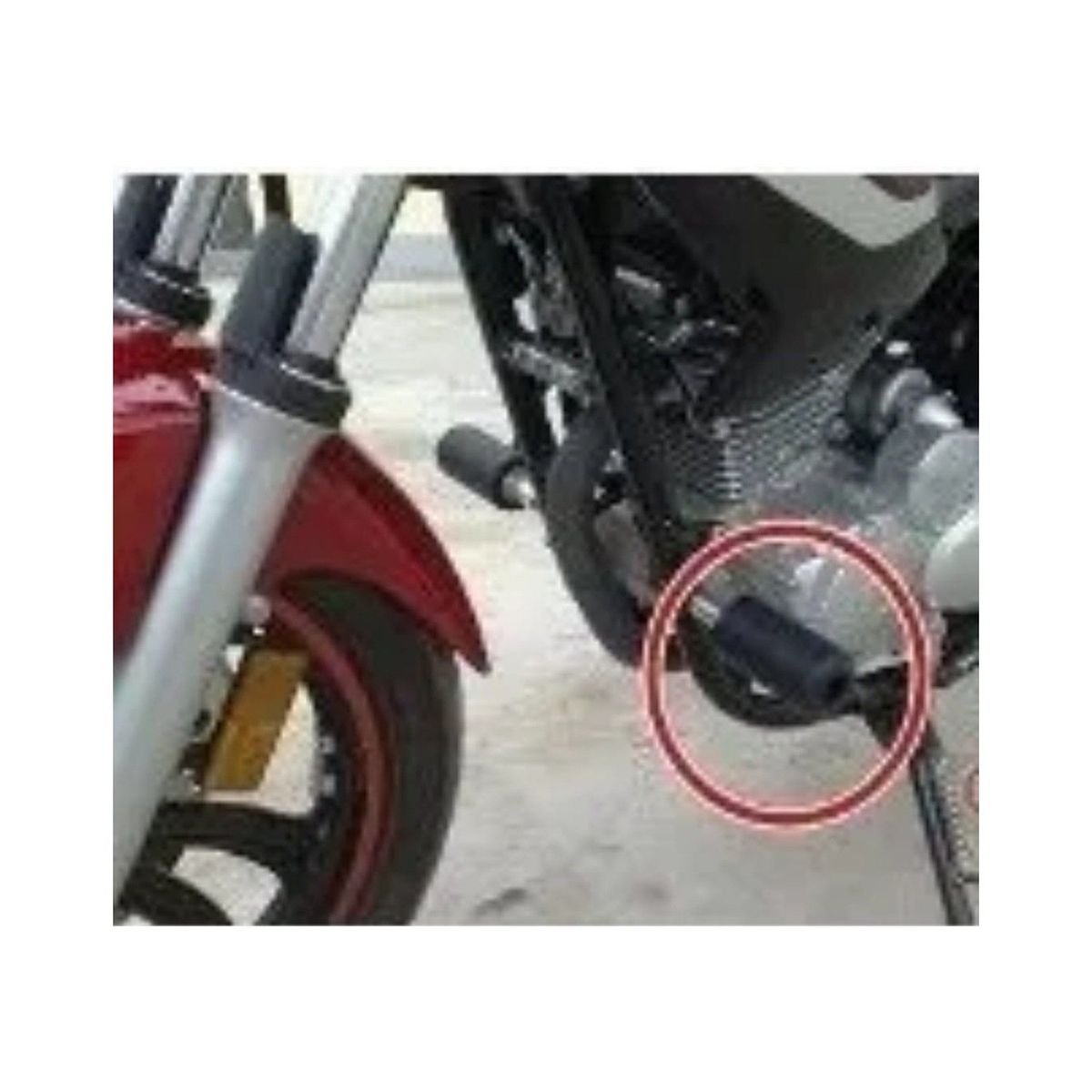 GENERICO - Topes de caída para motos universales negros