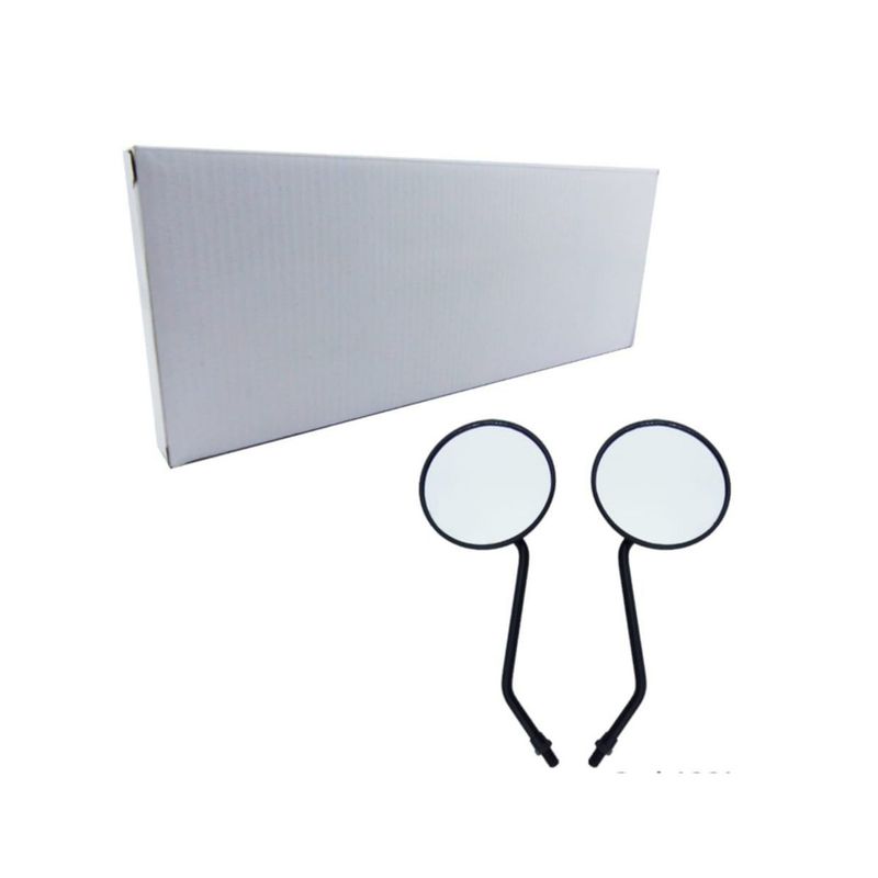 GENERICO - Espejo retrovisor redondo para motos
