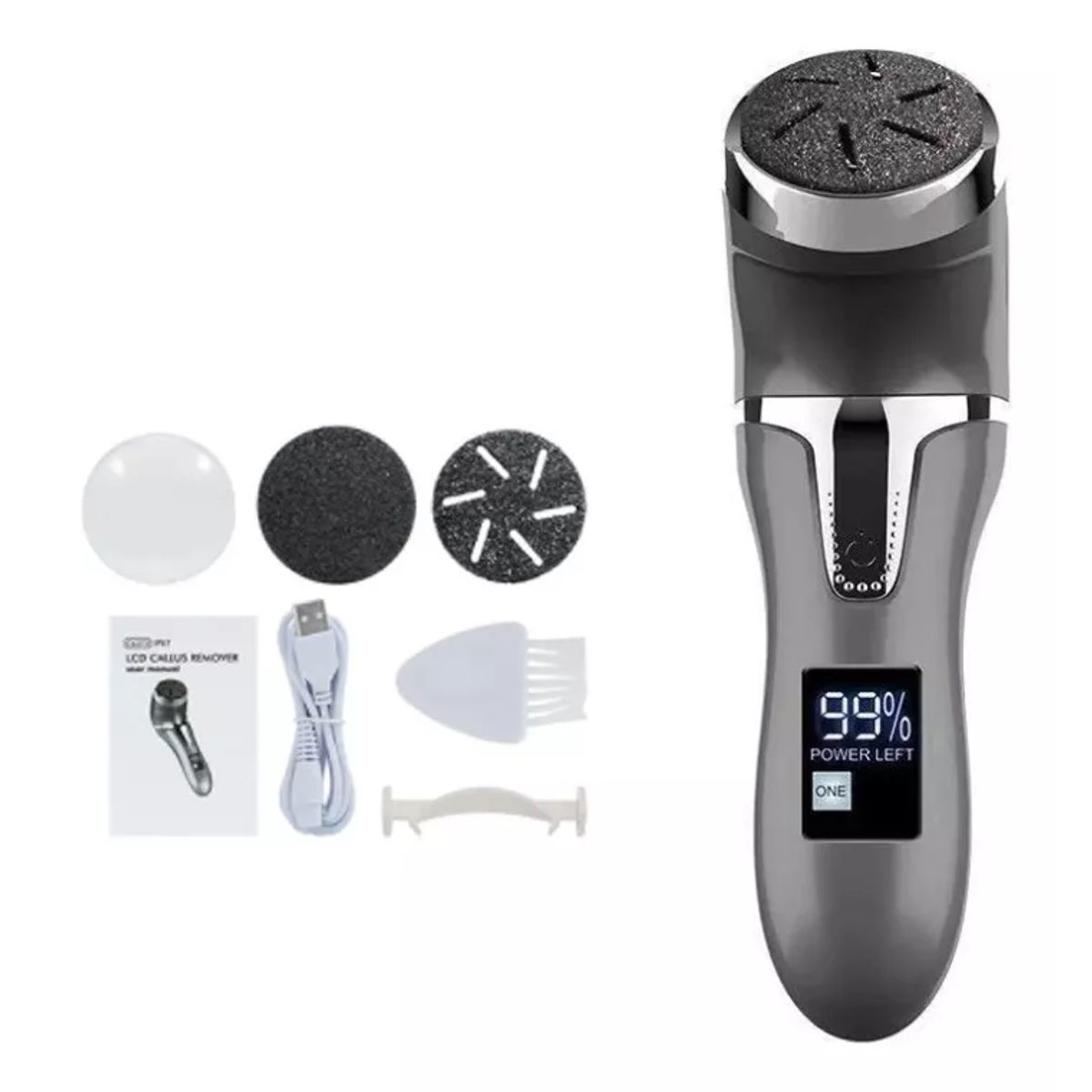 TIOZONEY - Lijadora Eléctrica Para Eliminar Callos Y Pies Agrietados