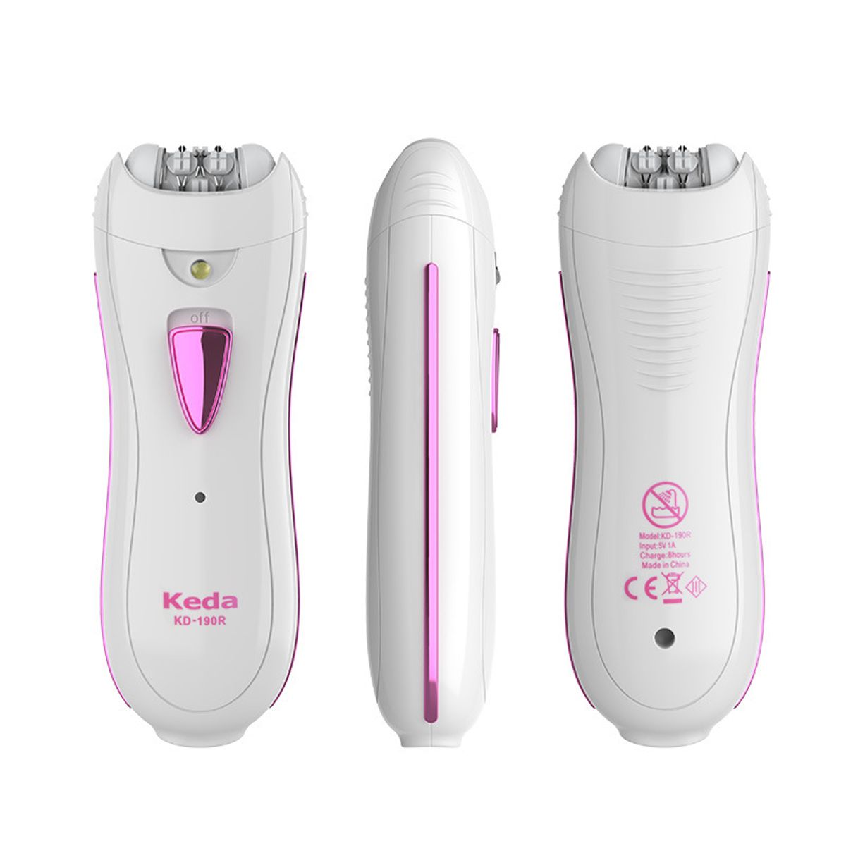 TIOZONEY - Afeitadora eléctrica femenina KEDA