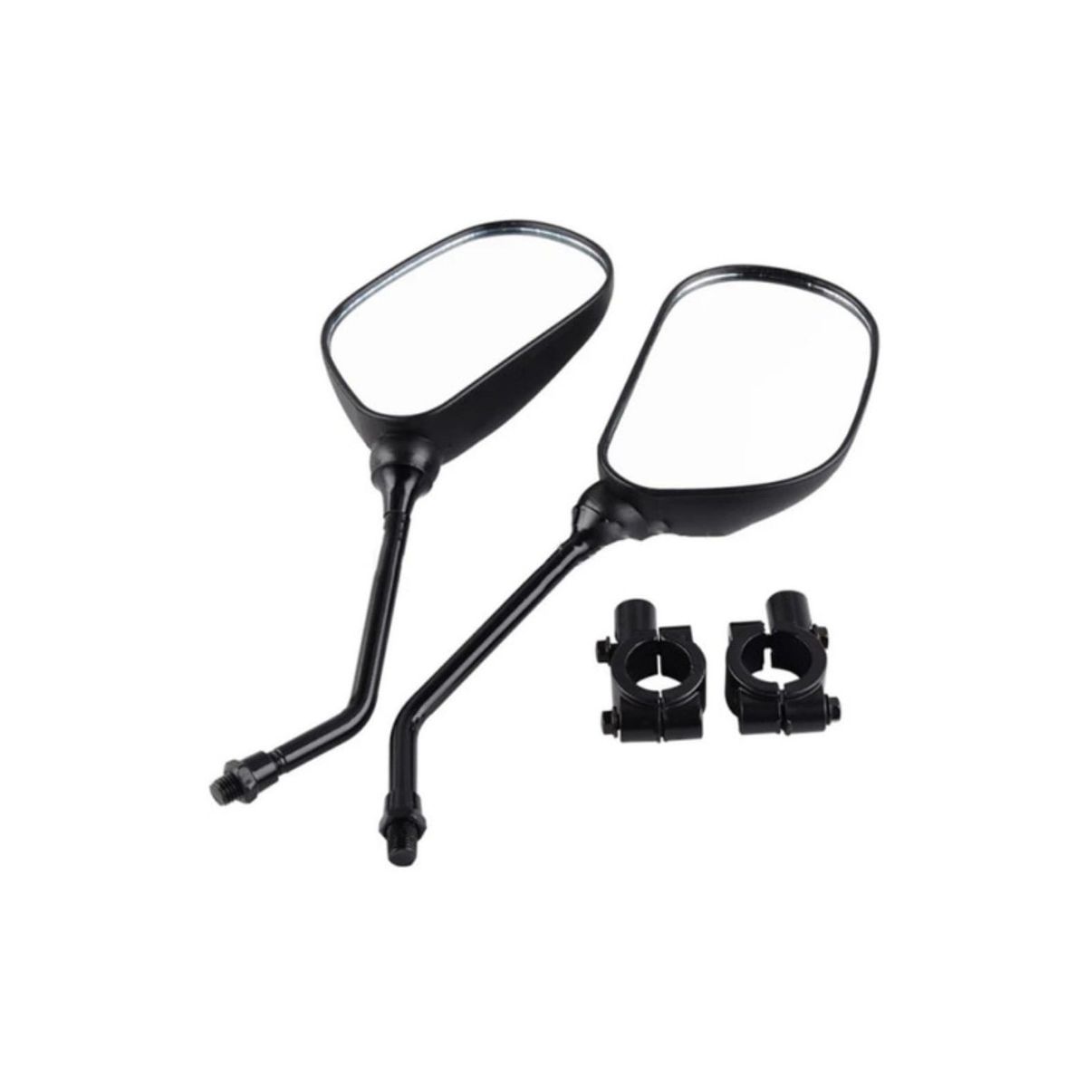 GENERICO - Espejo retrovisor con soporte abrazaderas