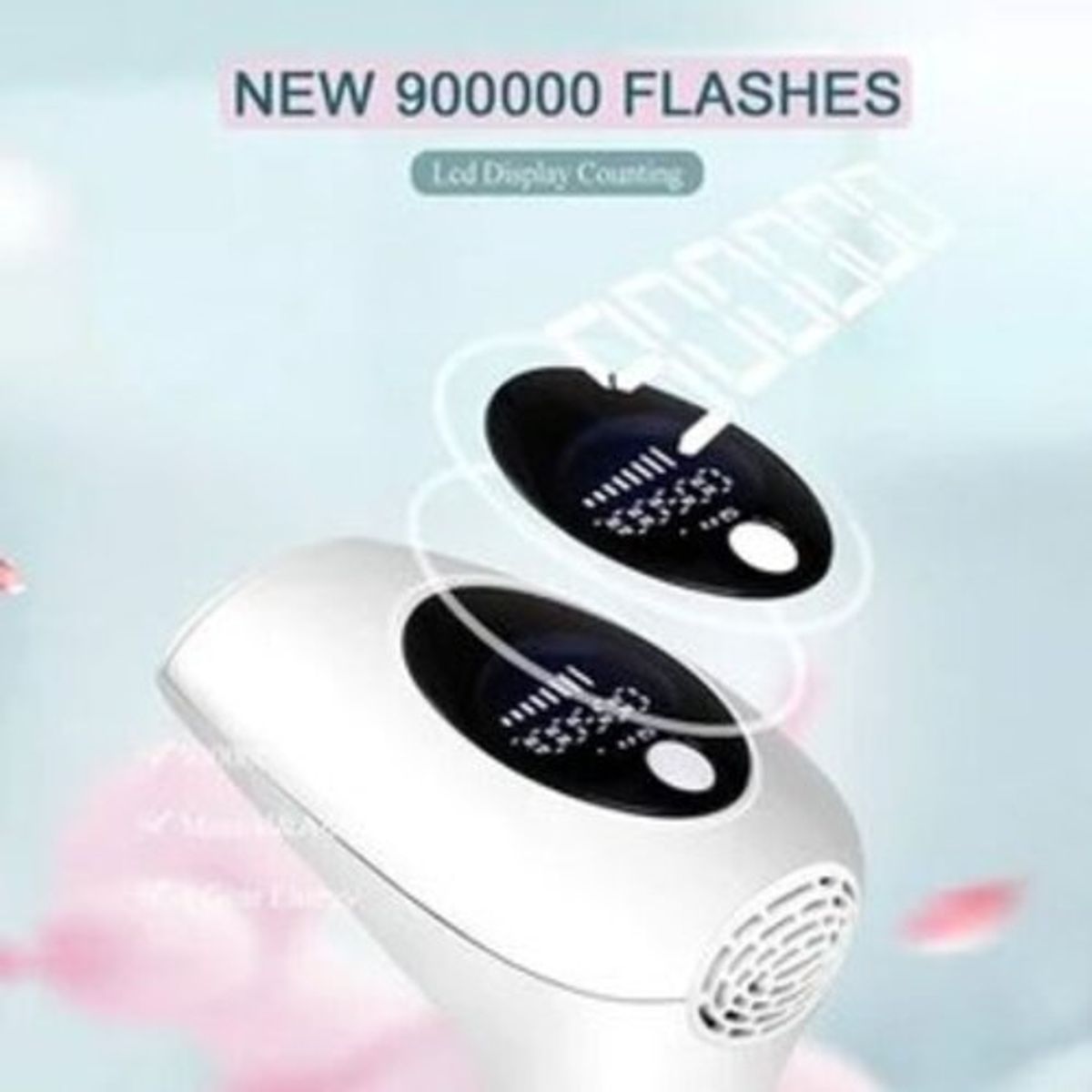 TIOZONEY - Depiladora Láser IPL Profesional Permanente con LED y 900000 Flash