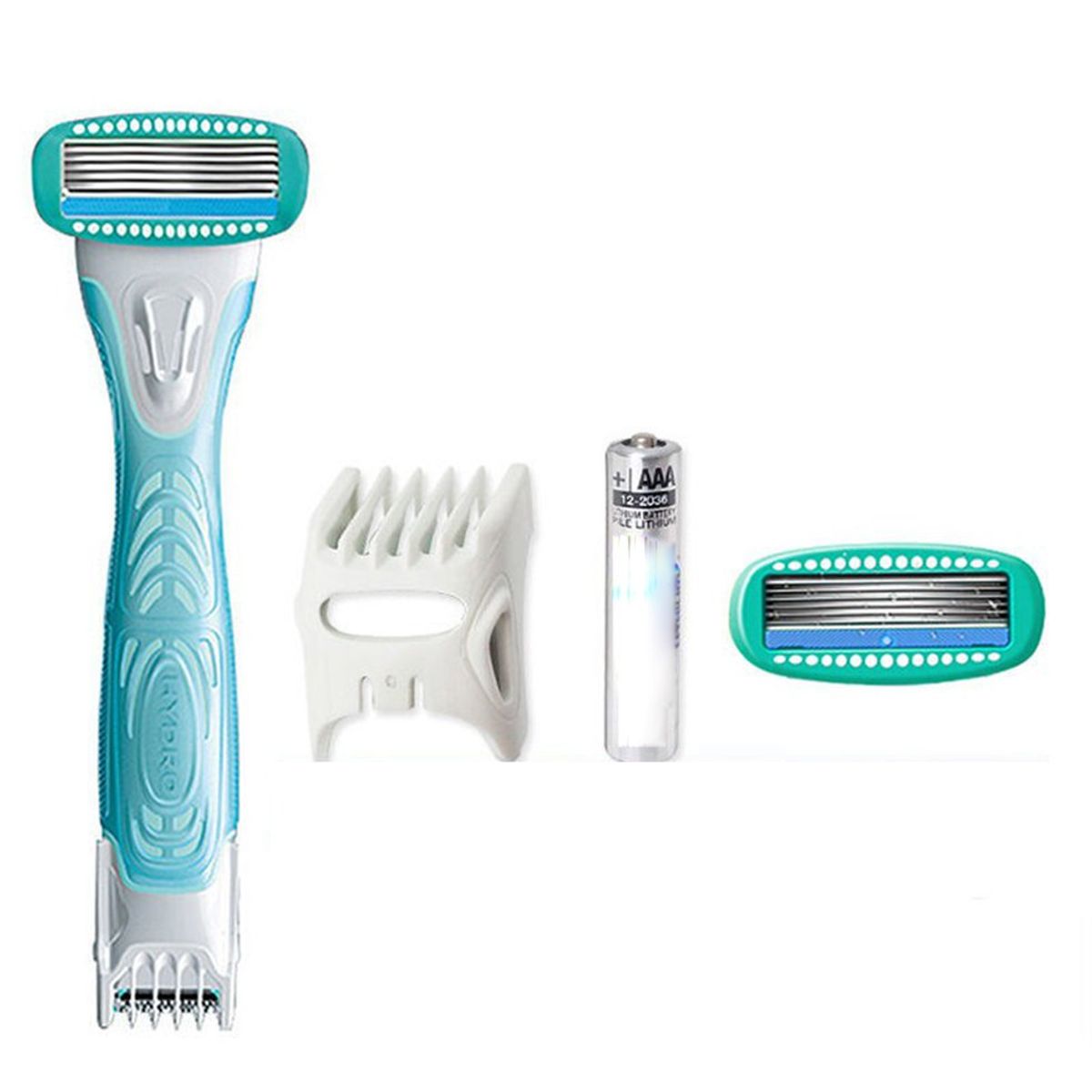 TIOZONEY - Trimmer de pelo para axilas y piel sensible de mujer