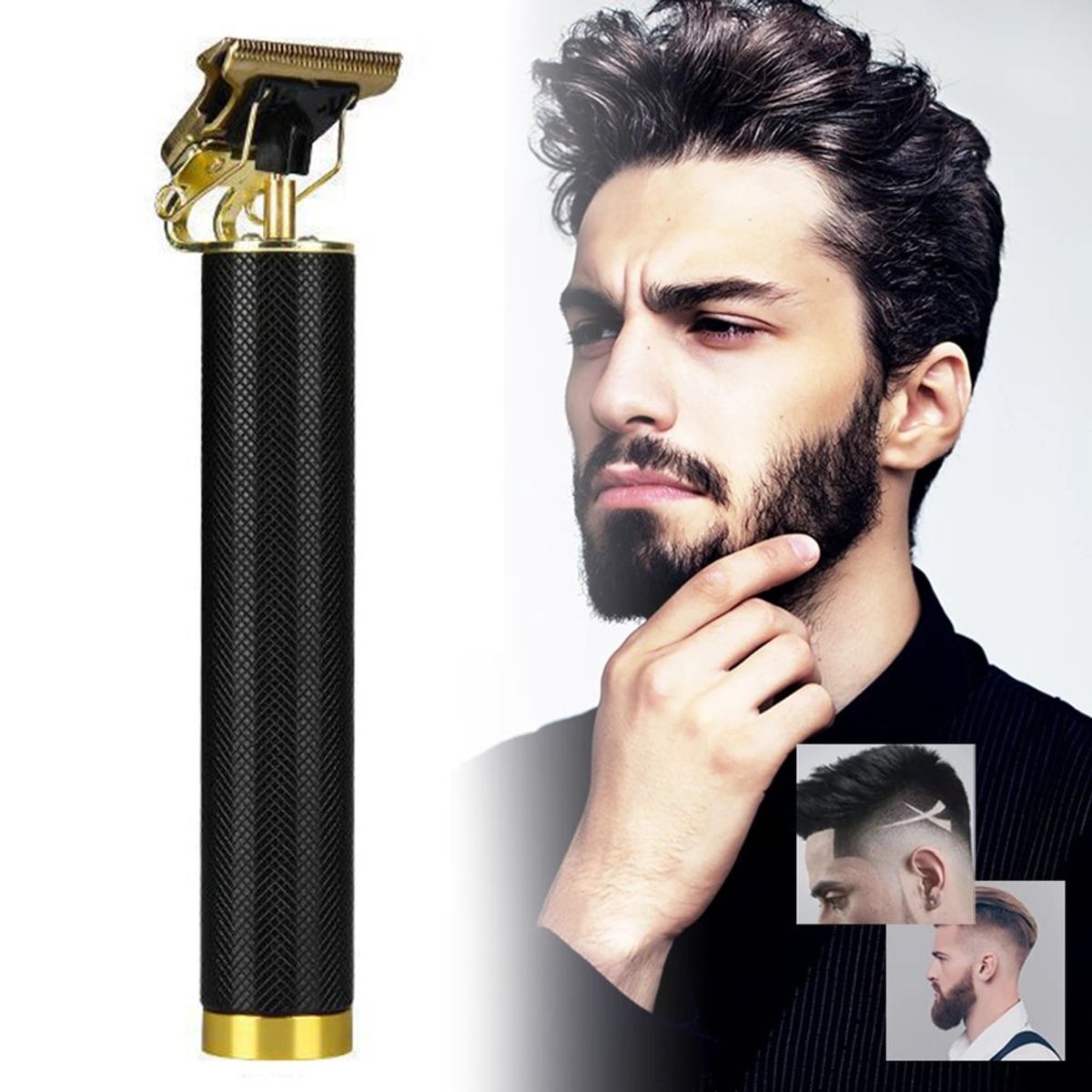 TIOZONEY - Recortadora de Barba Recargable Dragón