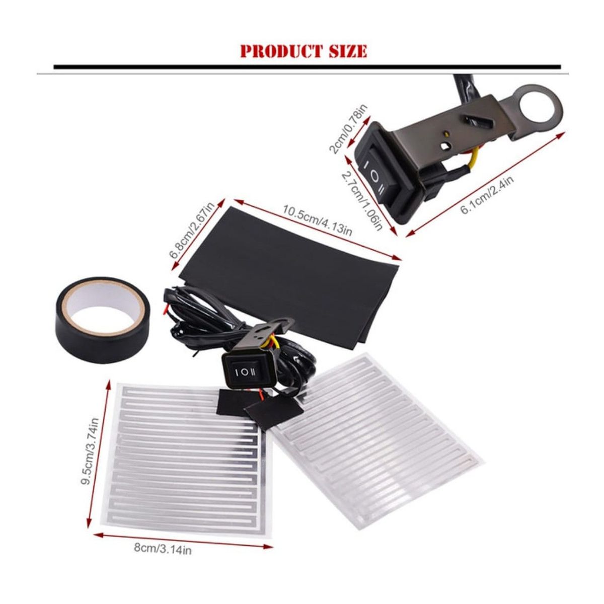 GENERICO - Calienta puños para motos