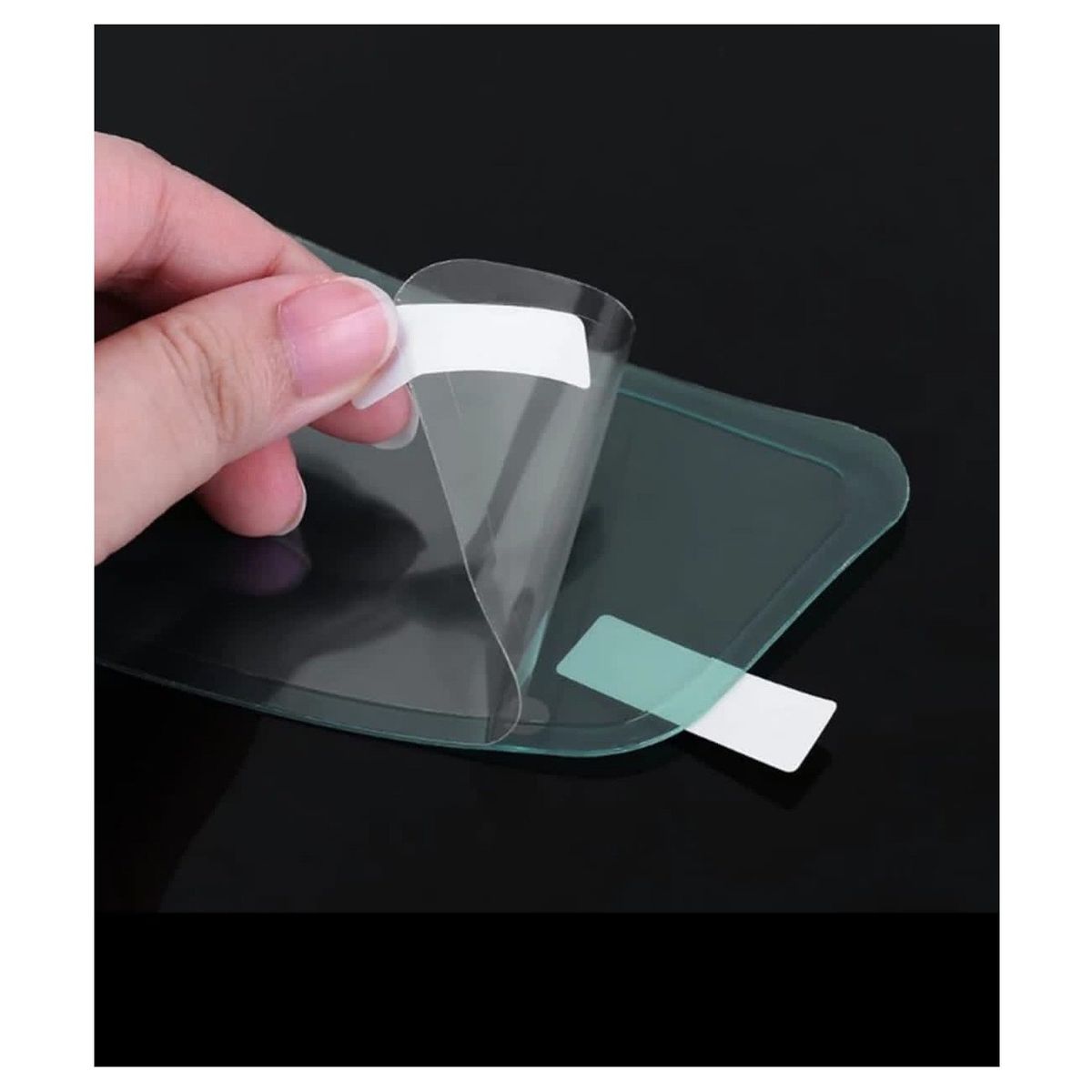 GENERICO - Mica antilluvia para cascos de motos