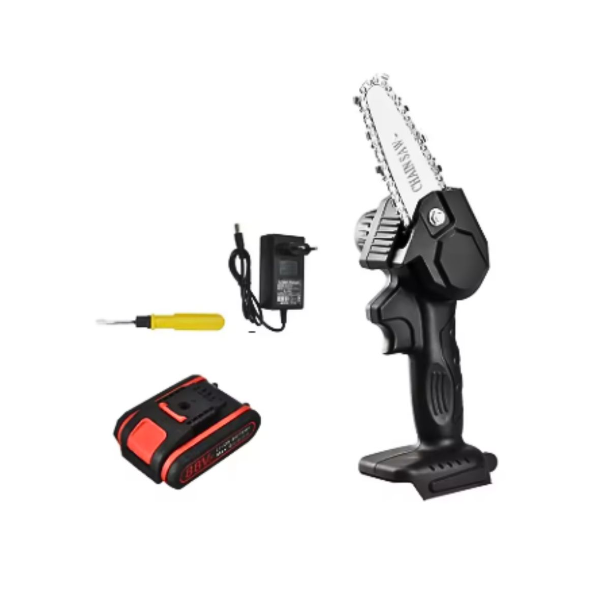 IRM - Mini Motosierra Eléctrica Inalámbrica Portátil De 6 Pulgadas