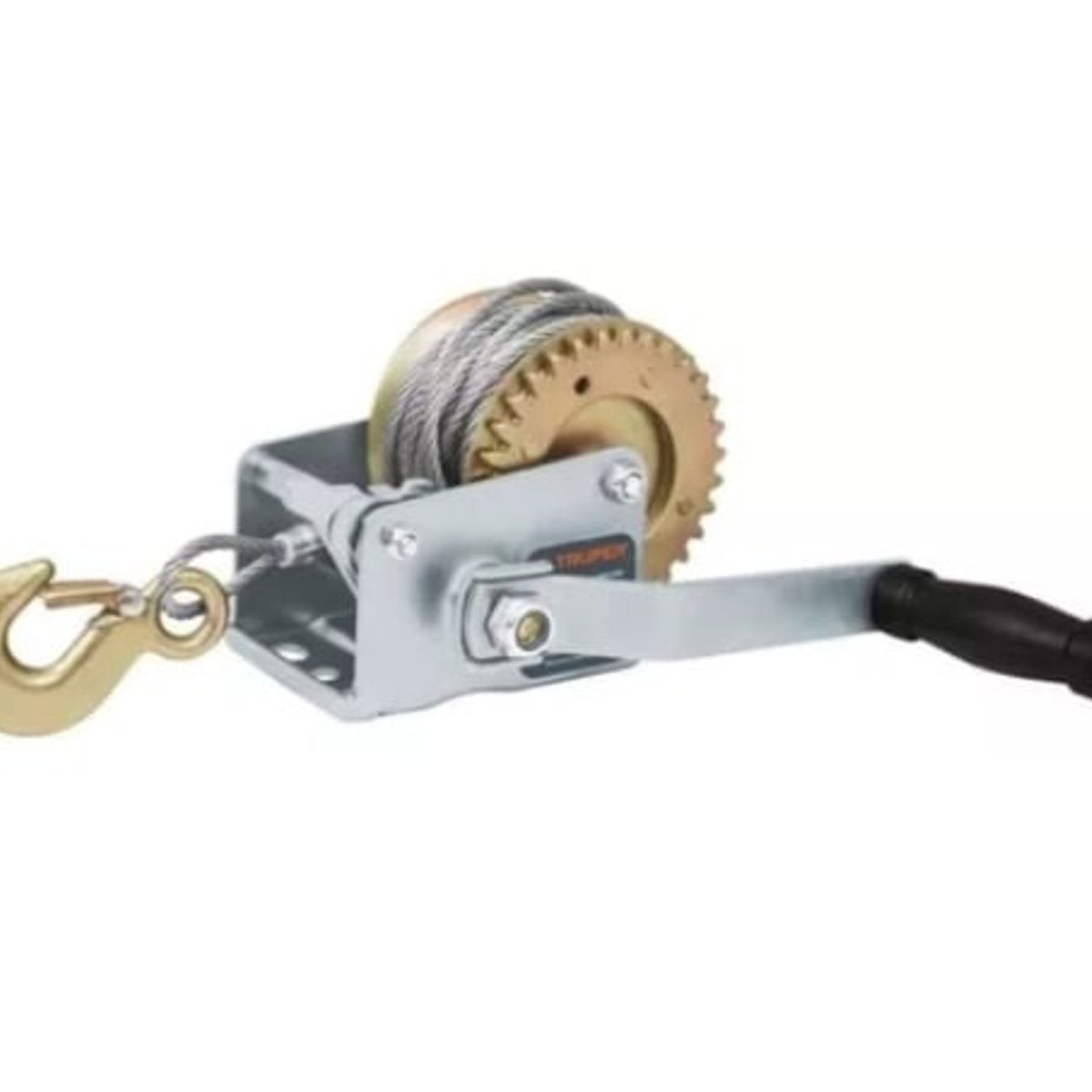 GENERICO - Malacate Con Manivela 650 Kg Con Cable Truper MAW-54C