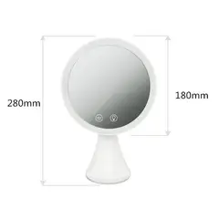 MOVI - ESPEJO DE MAQUILLAJE CON LUZ LED