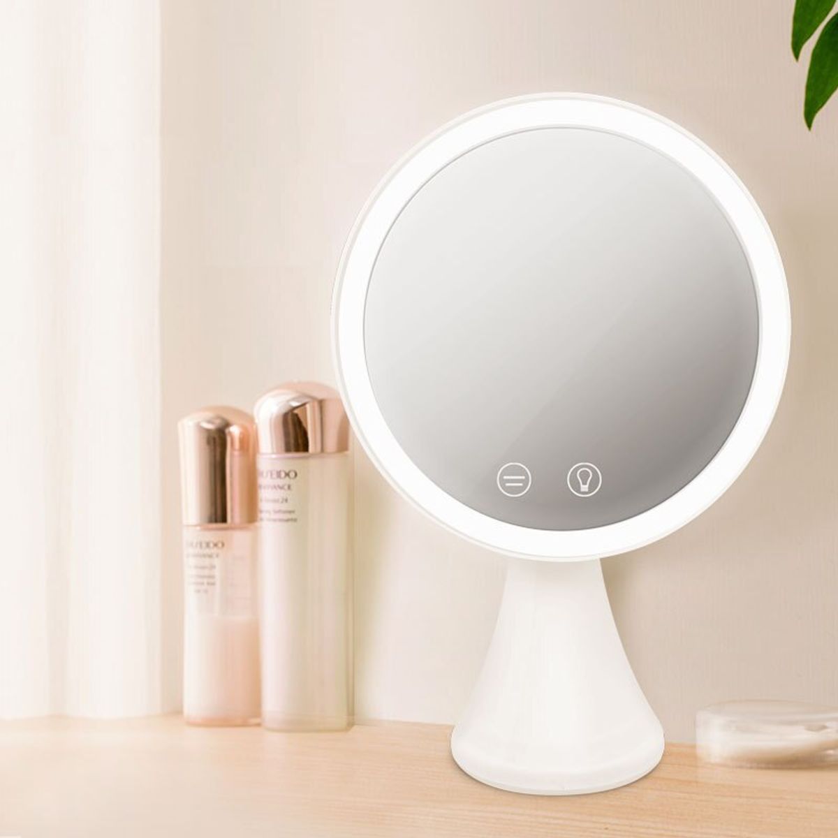 MOVI - ESPEJO  DE  MAQUILLAJE  CON LUZ LED