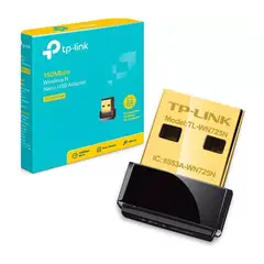 TP LINK - TP-Link Adaptador USB Nano Inalámbrico N de 150Mbps TL-WN725N