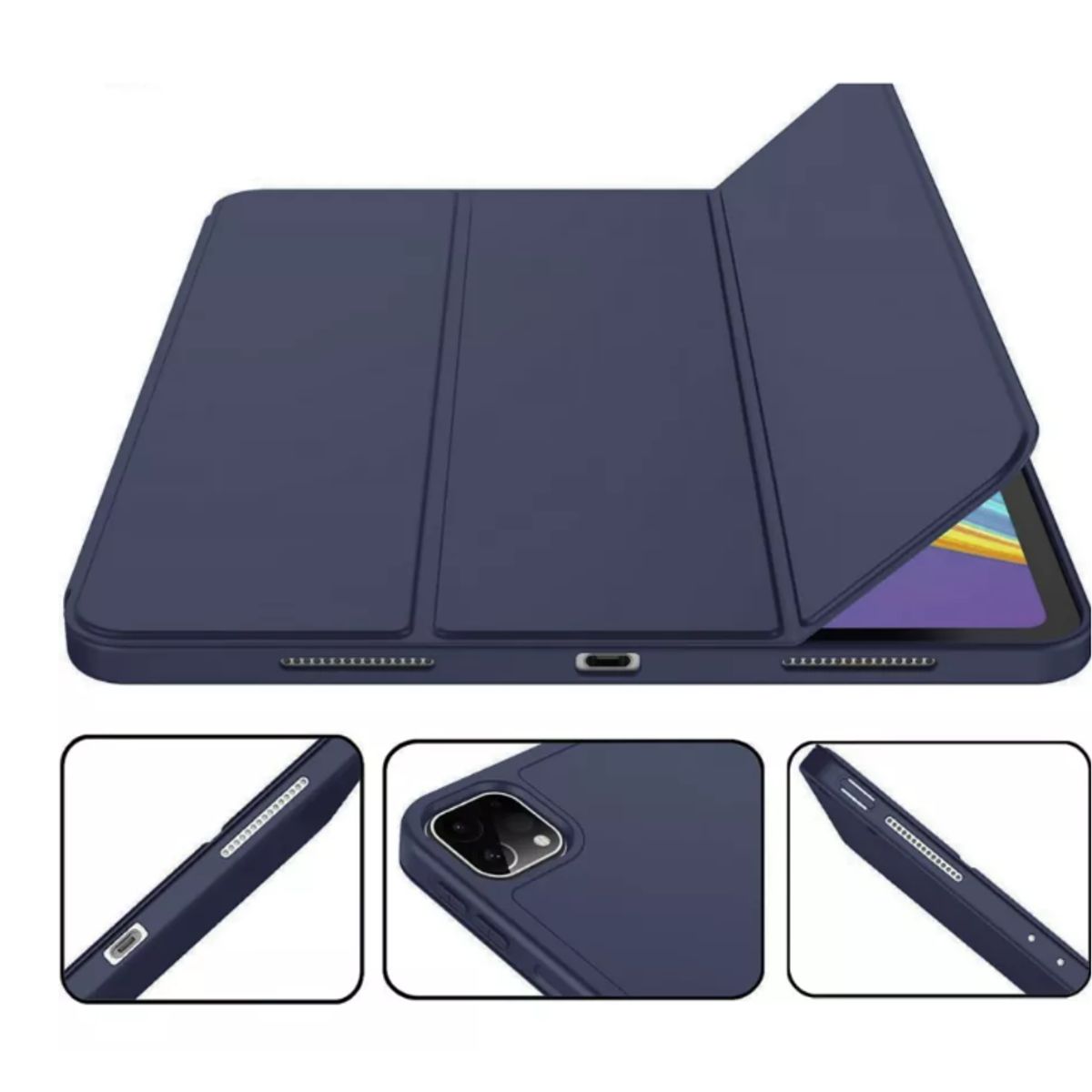 GENERICO - Funda Smart Case Para iPad Pro 11 2024 M4 Chip