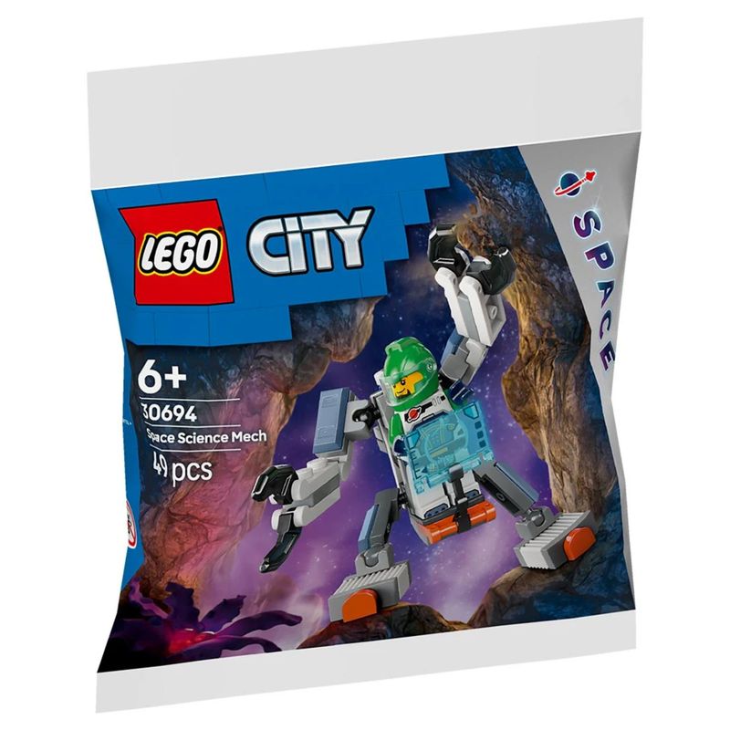 LEGO - Lego Bolsa City Mech Científico Espacial 30694