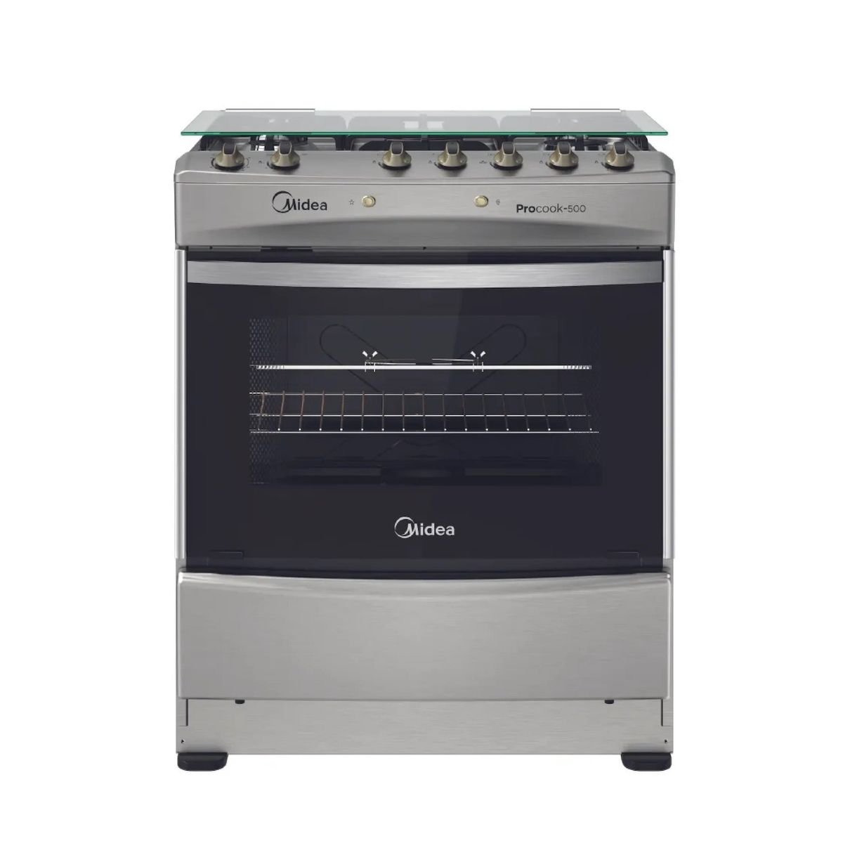 MIDEA - Cocina a Gas 5 quemadores MCG-5QI30NS