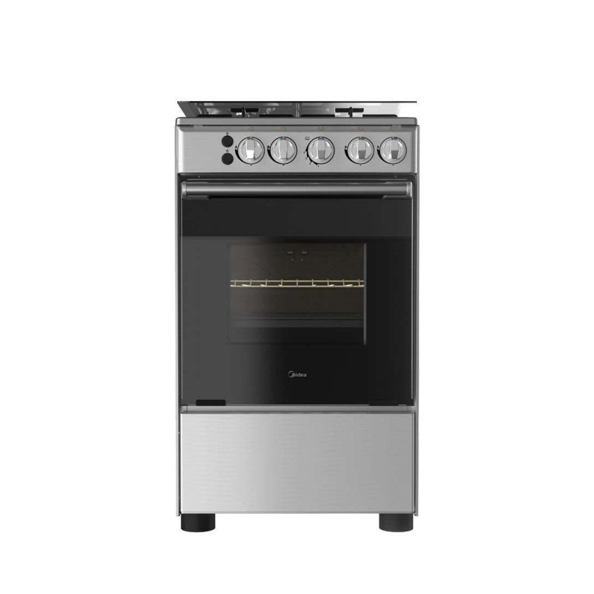 MIDEA - Cocina a Gas 4 quemadores MCG-4QSG20NS