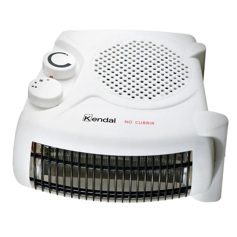 KENDAL Termoventilador Calefactor Electrico 2000W 3 Mod Blanco FH-106