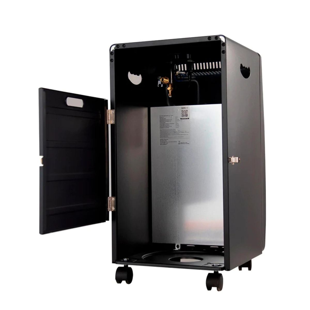 KENDAL - Estufa Infrarroja A Gas Calefaccion 5 Kilos Negro KG-5