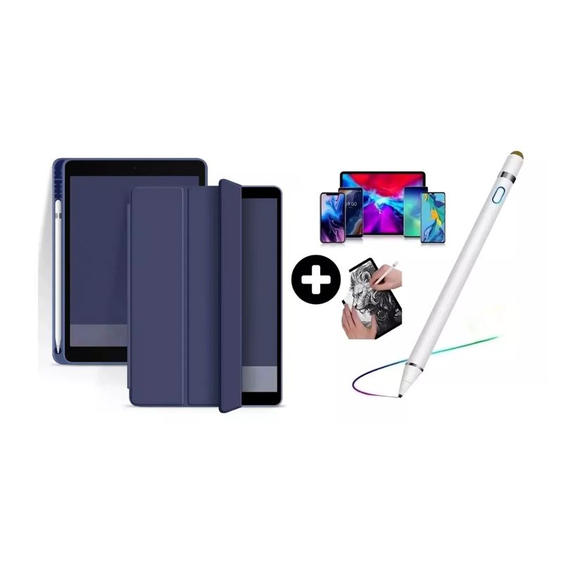 GENERICO - Funda Carcasa Para iPad 97 Generación + Lápiz Pencil Touch