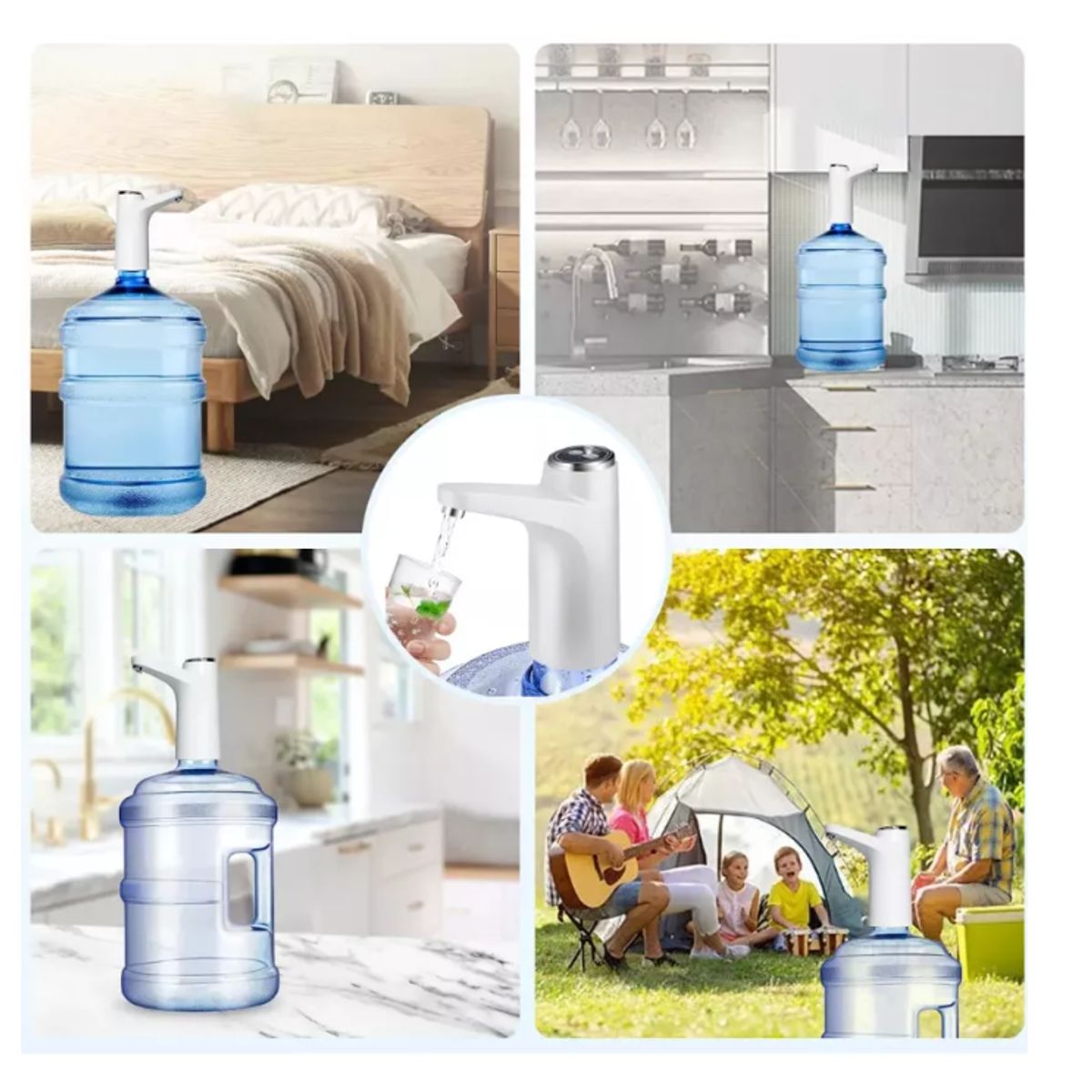 GENERICO - Dispensador Agua Electrico Bomba Usb Dosificador Agua Bidon