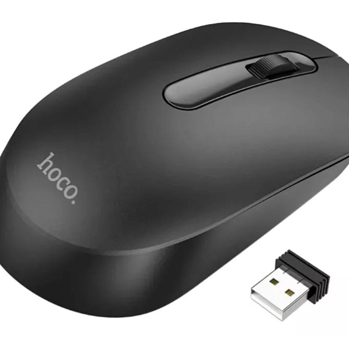 HOCO - Mouse Inalámbrico Platinum Hoco Gm14 24g Negro
