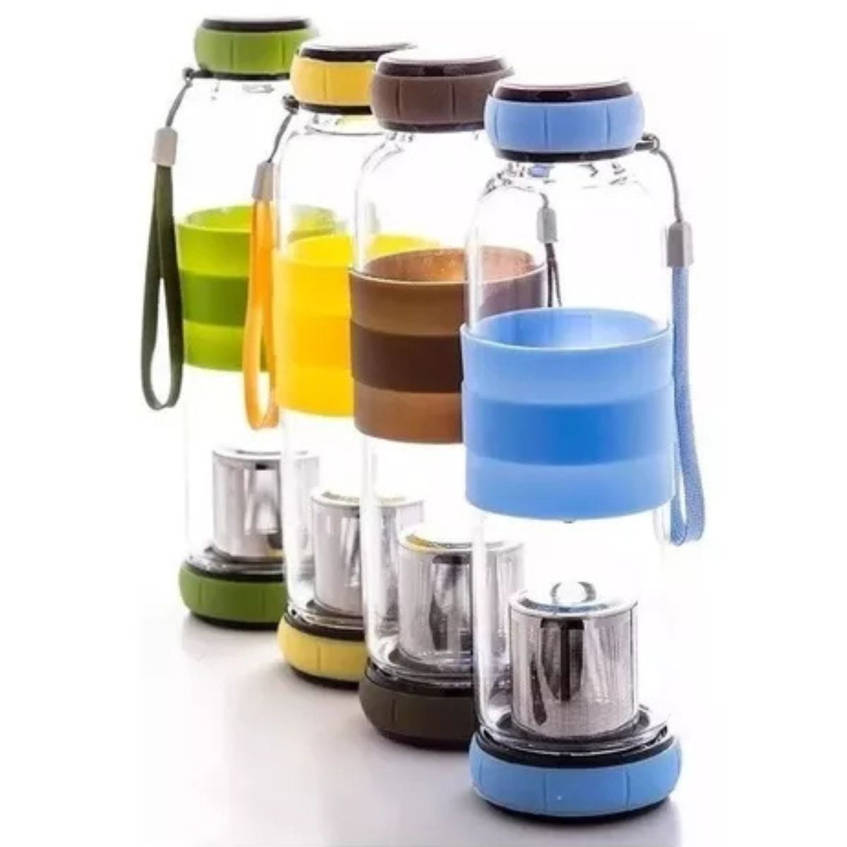 GENERICO - Botella Infusora de Vidrio 500 ml