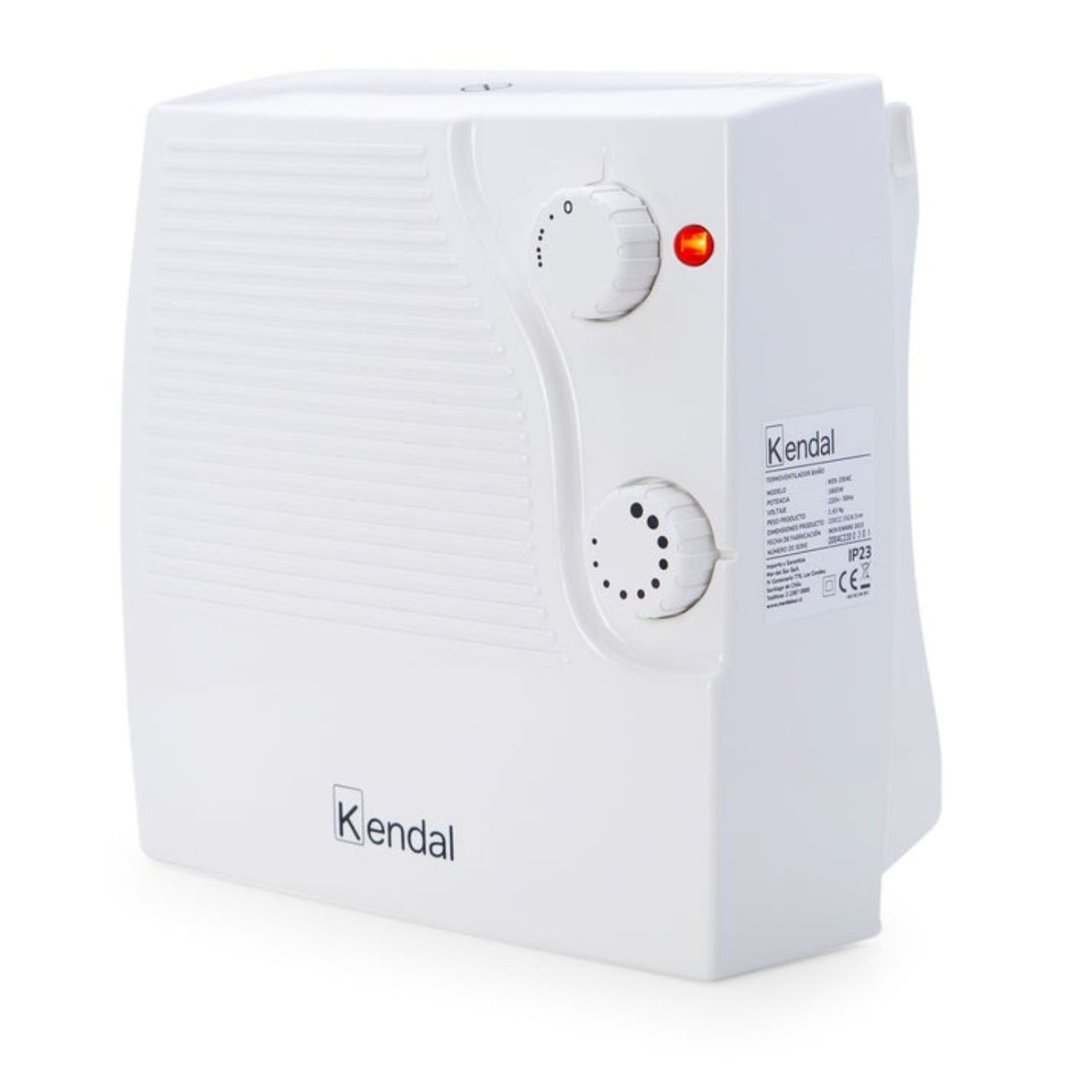 KENDAL - TURBOCALEFACTOR TERMOVENTILADOR BAÑO KEB-2004C