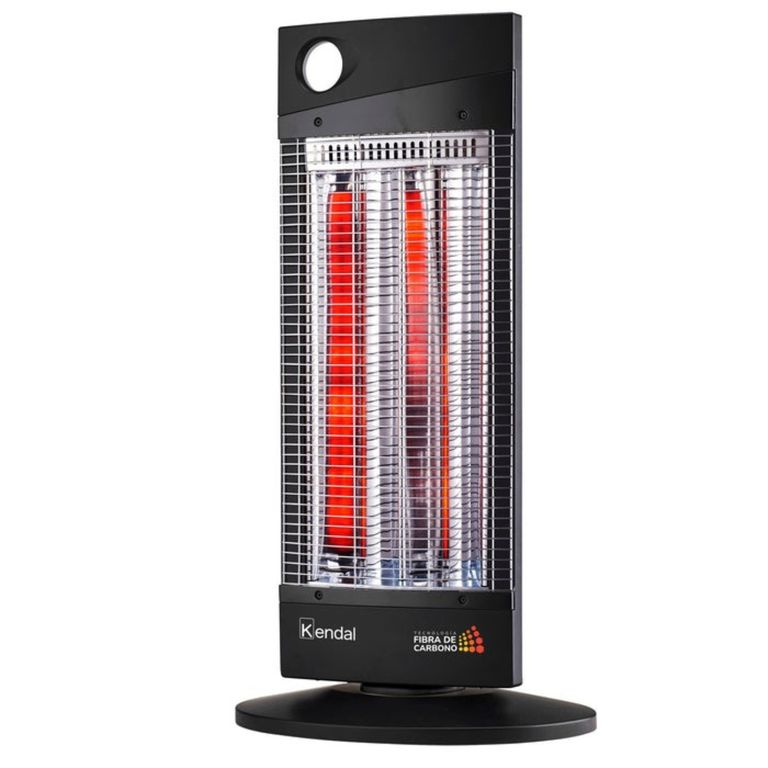 CALEFACTOR ELEMENTOS LUMINOSOS ESTUFA FIBRA DE CARBONO NSB120K5 NEGRA