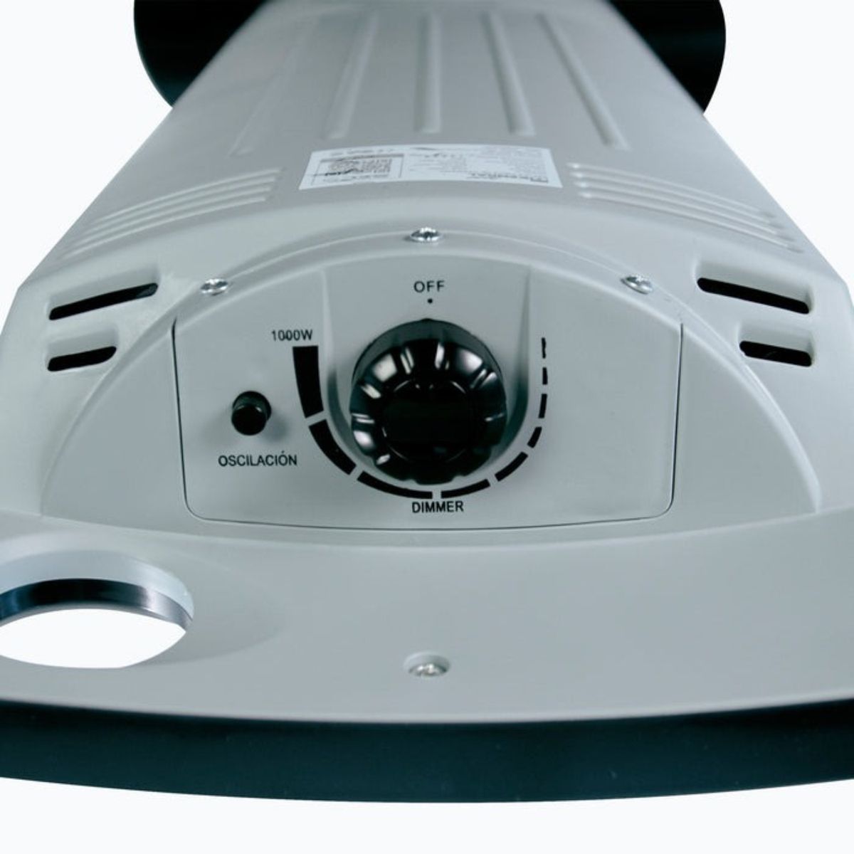 KENDAL - CALEFACTOR ELEMENTOS LUMINOSOS ESTUFA FIBRA DE CARBONO NSB120K5 NEGRA